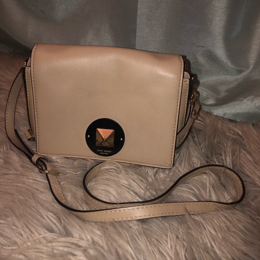Tan Kate spade cross body bag
